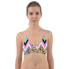 Zigzag-1 Wrap Around Bikini Top by nateshop