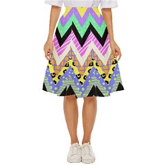 Zigzag-1 Classic Short Skirt by nateshop