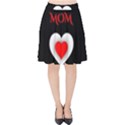 Mom And Dad, Father, Feeling, I Love You, Love Velvet High Waist Skirt View1