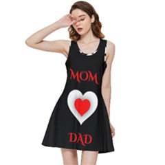 Mom And Dad, Father, Feeling, I Love You, Love Inside Out Racerback Dress by nateshop