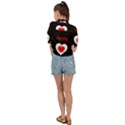 Mom And Dad, Father, Feeling, I Love You, Love Tie Front Shirt  View2