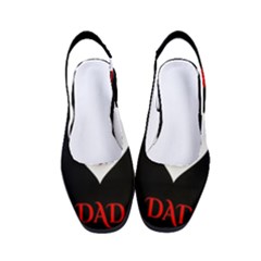 Mom And Dad, Father, Feeling, I Love You, Love Women s Classic Slingback Heels by nateshop