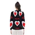 Mom And Dad, Father, Feeling, I Love You, Love Women s Hooded Windbreaker View2