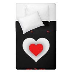 Mom And Dad, Father, Feeling, I Love You, Love Duvet Cover Double Side (single Size) by nateshop