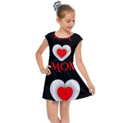 Mom And Dad, Father, Feeling, I Love You, Love Kids  Cap Sleeve Dress by nateshop