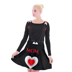 Mom And Dad, Father, Feeling, I Love You, Love Suspender Skater Skirt by nateshop