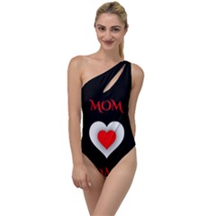 Mom And Dad, Father, Feeling, I Love You, Love To One Side Swimsuit by nateshop