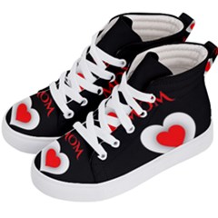 Mom And Dad, Father, Feeling, I Love You, Love Kids  Hi-top Skate Sneakers by nateshop