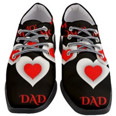 Mom And Dad, Father, Feeling, I Love You, Love Women Heeled Oxford Shoes by nateshop