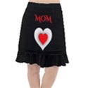 Mom And Dad, Father, Feeling, I Love You, Love Fishtail Chiffon Skirt View1