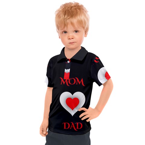 Mom And Dad, Father, Feeling, I Love You, Love Kids  Polo T-shirt by nateshop