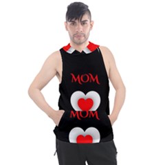 Mom And Dad, Father, Feeling, I Love You, Love Men s Sleeveless Hoodie