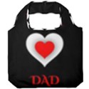 Mom And Dad, Father, Feeling, I Love You, Love Foldable Grocery Recycle Bag View1