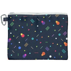 Abstract Minimalism Digital Art, Canvas Cosmetic Bag (xxl) by nateshop