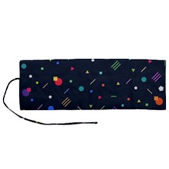 Abstract Minimalism Digital Art, Roll Up Canvas Pencil Holder (m) by nateshop