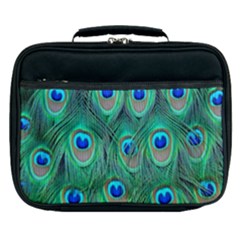 Feather, Bird, Pattern, Peacock, Texture Lunch Bag by nateshop