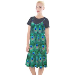 Feather, Bird, Pattern, Peacock, Texture Camis Fishtail Dress by nateshop