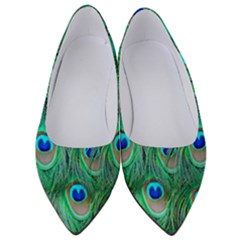 Feather, Bird, Pattern, Peacock, Texture Women s Low Heels by nateshop