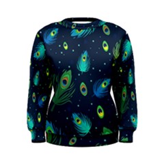 Feather, Bird, Pattern, Women s Sweatshirt