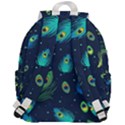 Feather, Bird, Pattern, Top Flap Backpack View3