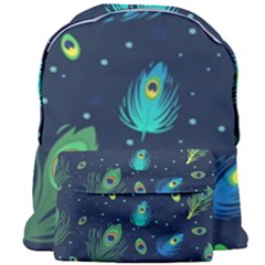 Feather, Bird, Pattern, Giant Full Print Backpack by nateshop