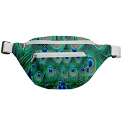 Peacock Feathers, Bonito, Bird, Blue, Colorful, Feathers Fanny Pack by nateshop