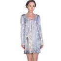 White Feathers, Animal, Bird, Feather, Peacock Long Sleeve Nightdress View1