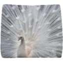 White Feathers, Animal, Bird, Feather, Peacock Seat Cushion View1