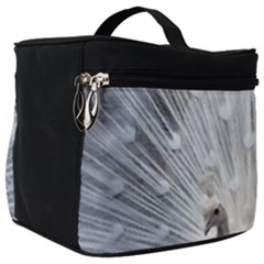 White Feathers, Animal, Bird, Feather, Peacock Make Up Travel Bag (big) by nateshop