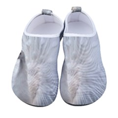 White Feathers, Animal, Bird, Feather, Peacock Men s Sock-style Water Shoes by nateshop