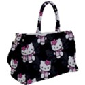 Hello Kitty, Pattern, Supreme Duffel Travel Bag View2