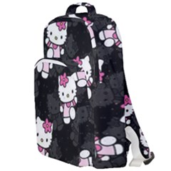 Hello Kitty, Pattern, Supreme Double Compartment Backpack by nateshop