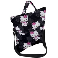 Hello Kitty, Pattern, Supreme Fold Over Handle Tote Bag by nateshop