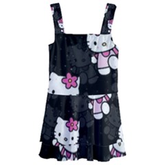 Hello Kitty, Pattern, Supreme Kids  Layered Skirt Swimsuit by nateshop