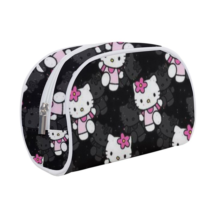 Hello Kitty, Pattern, Supreme Make Up Case (Small)