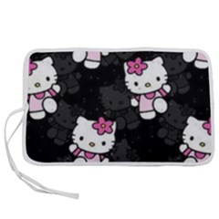 Hello Kitty, Pattern, Supreme Pen Storage Case (m) by nateshop