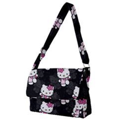 Hello Kitty, Pattern, Supreme Full Print Messenger Bag (l) by nateshop