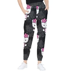 Hello Kitty, Pattern, Supreme Women s Tapered Pants by nateshop