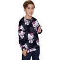 Hello Kitty, Pattern, Supreme Kids  Crewneck Sweatshirt View3