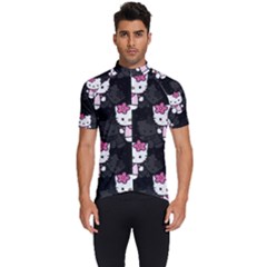 Hello Kitty, Pattern, Supreme Men s Short Sleeve Cycling Jersey by nateshop