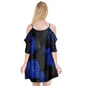 Berry, One,berry Blue Black Cutout Spaghetti Strap Chiffon Dress View2