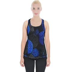 Berry, One,berry Blue Black Piece Up Tank Top by nateshop