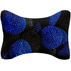 Berry, One,berry Blue Black Seat Head Rest Cushion by nateshop