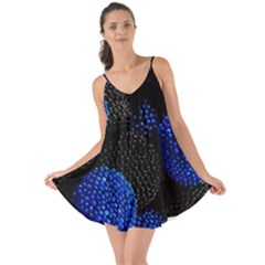 Berry, One,berry Blue Black Love The Sun Cover Up by nateshop