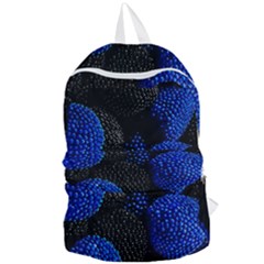 Berry, One,berry Blue Black Foldable Lightweight Backpack by nateshop