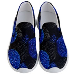 Berry, One,berry Blue Black Men s Lightweight Slip Ons by nateshop