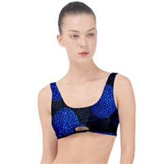 Berry, One,berry Blue Black The Little Details Bikini Top by nateshop