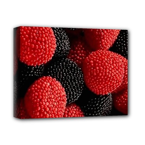 Berry,curved, Edge, Deluxe Canvas 14  X 11  (stretched) by nateshop