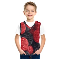 Berry,curved, Edge, Kids  Basketball Tank Top by nateshop