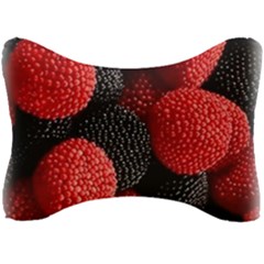 Berry,curved, Edge, Seat Head Rest Cushion by nateshop